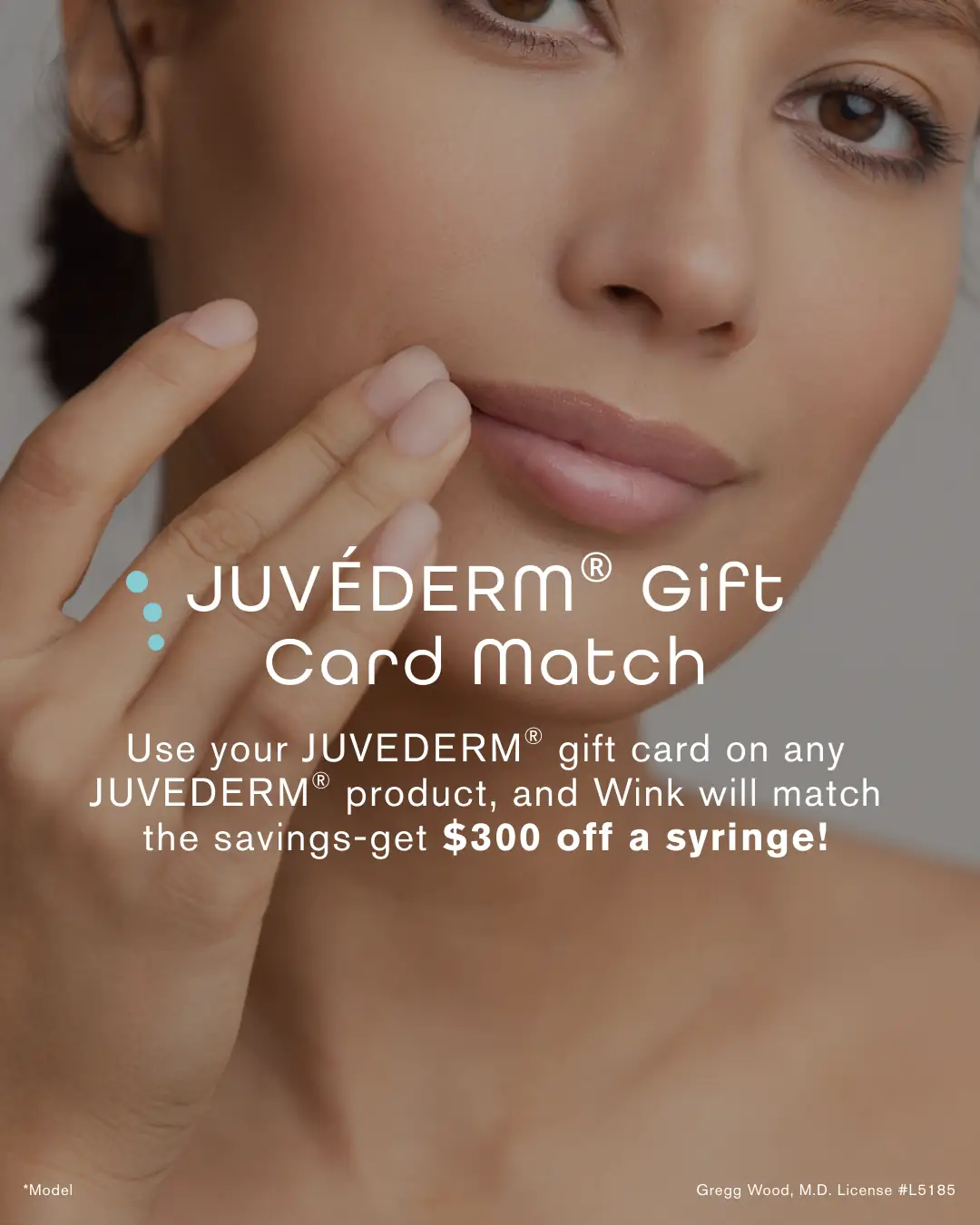 gorgeous woman after Juvederm treatment