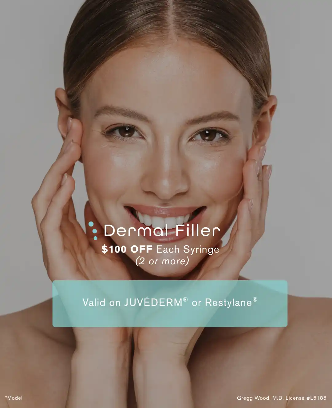 Dermal Filler $100 OFF Each Syringe