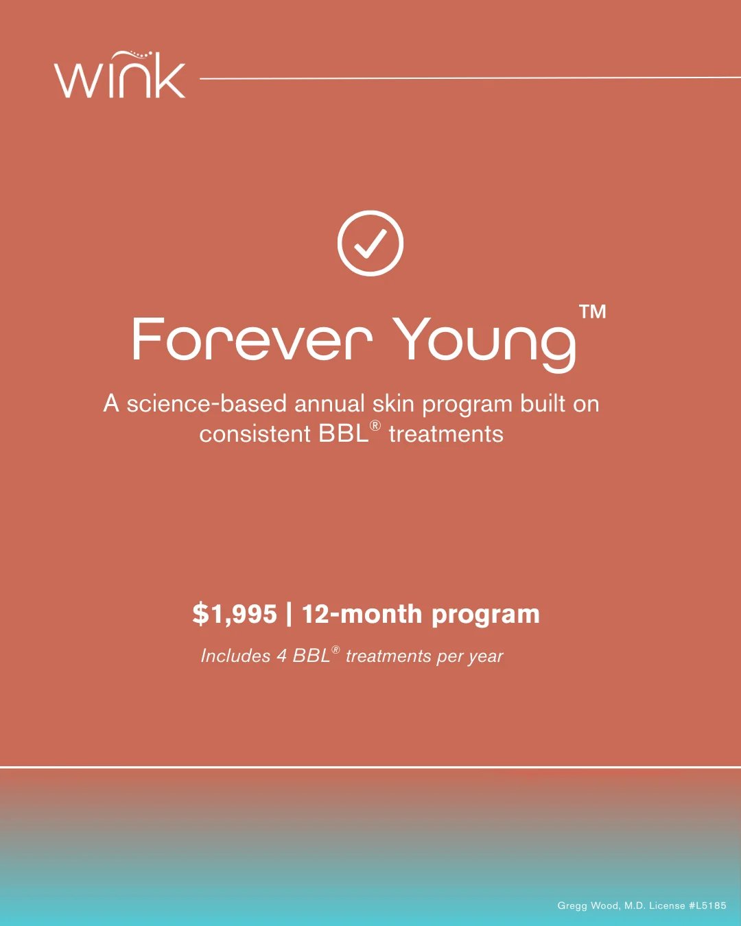 Forever Young A science-based annual skin program built on consistent BBL® treatments