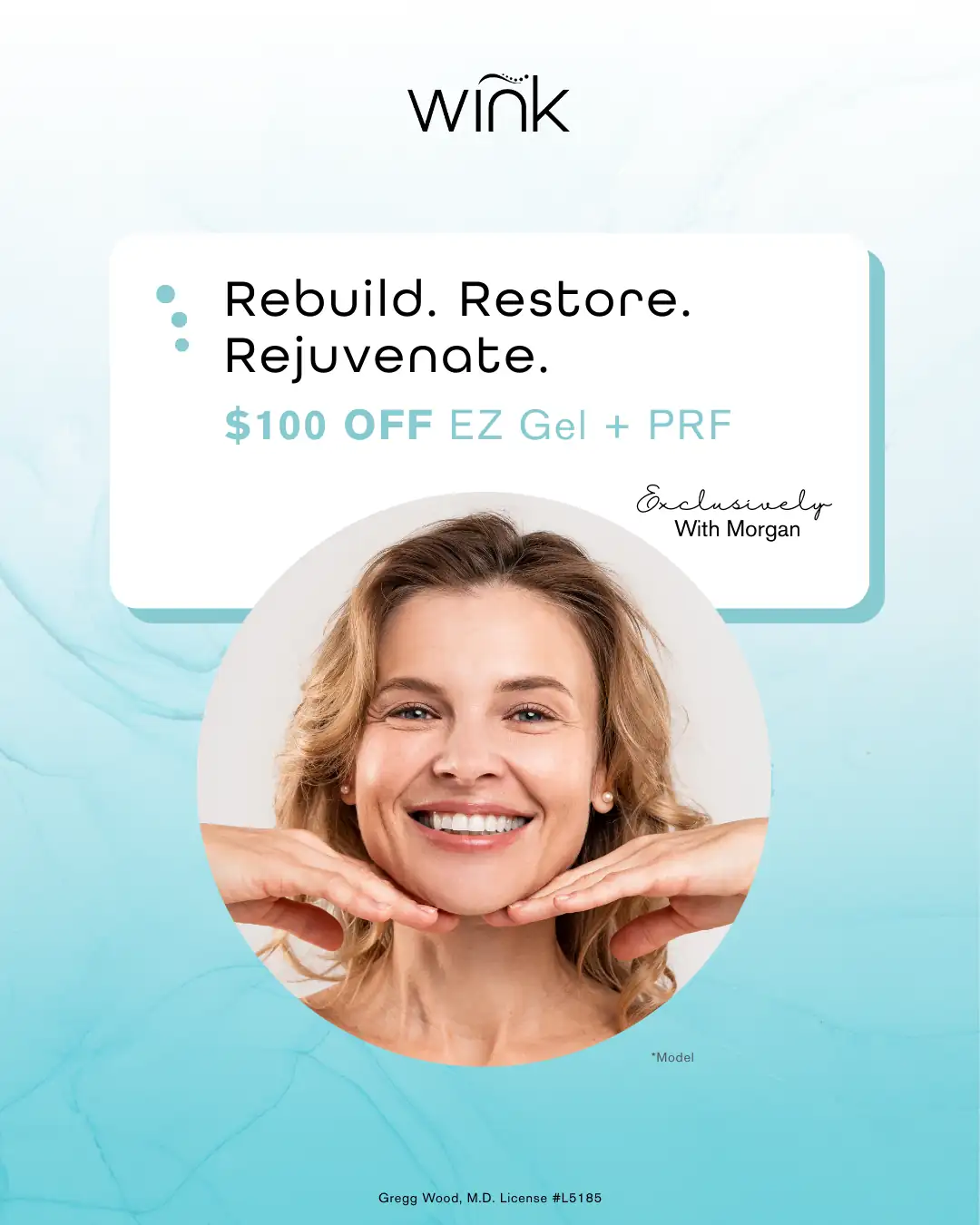 Rebuild. Restore. Rejuvenate. $100 Off EZ Gel + PRF