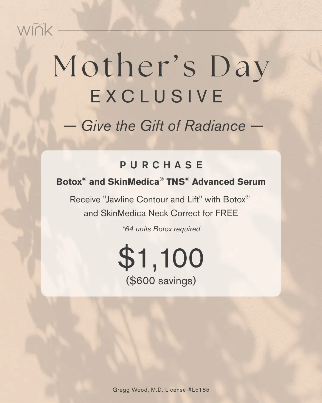Mother’s Day Exclusive