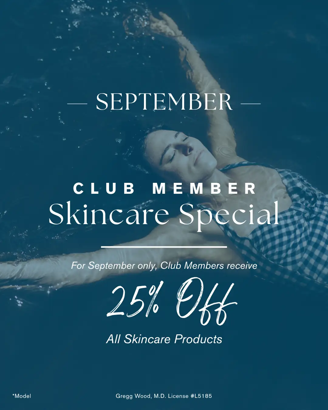 September Club Member Skincare Special