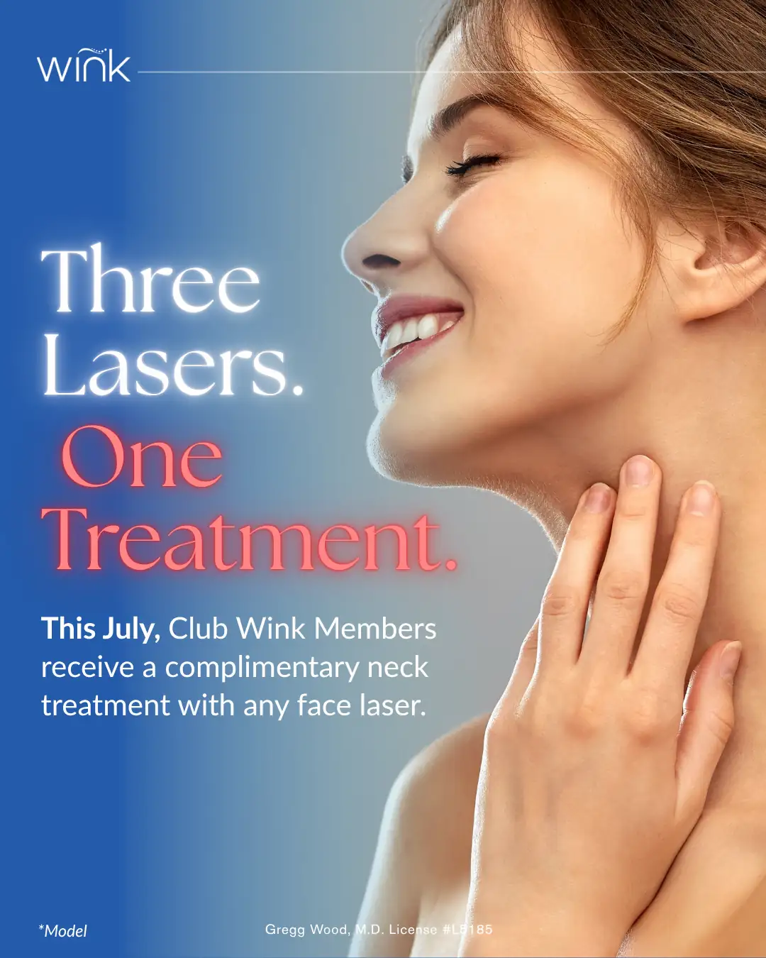 ✨ Complimentary Neck Treatment - Wink Club Exclusive
