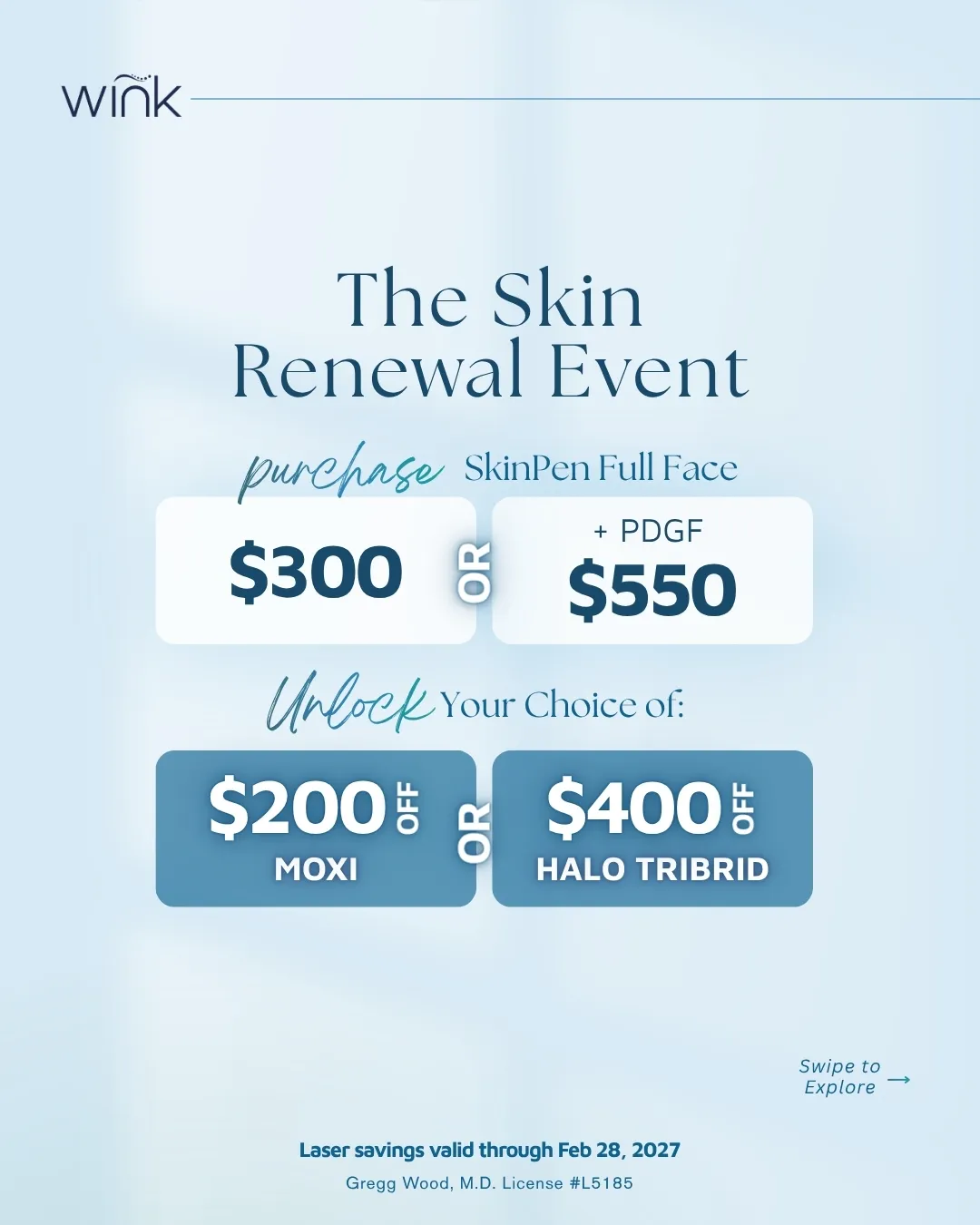 THE SKIN RENEWAL EVENT